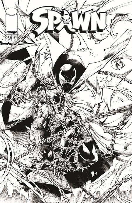SPAWN #372 CVR B JONATHAN URIBE VAR