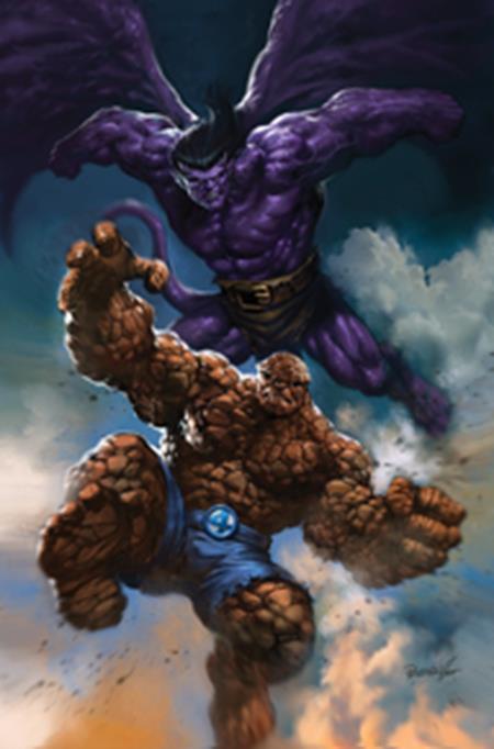 GARGOYLES X FANTASTIC FOUR #1 CVR G INC 1:15 LUCIO PARRILLO VIRGIN VAR