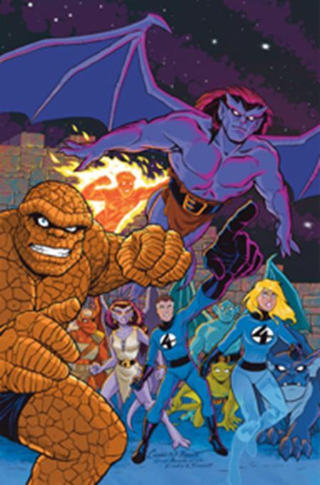 GARGOYLES X FANTASTIC FOUR #1 CVR H INC 1:25 AMANDA CONNER VIRGIN VAR