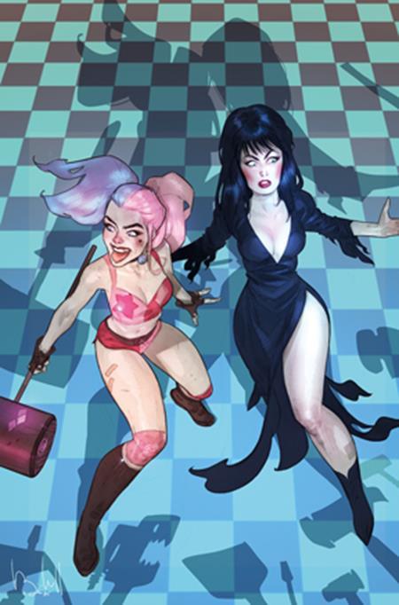 HARLEY QUINN X ELVIRA #2 CVR L INC 1:10 BEN CALDWELL VIRGIN VAR
