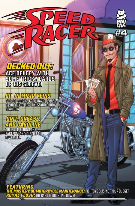 SPEED RACER #4 CVR C 10 COPY CHRIS BATISTA CAR MAGAZINE HOMAGE UNLOCK VAR