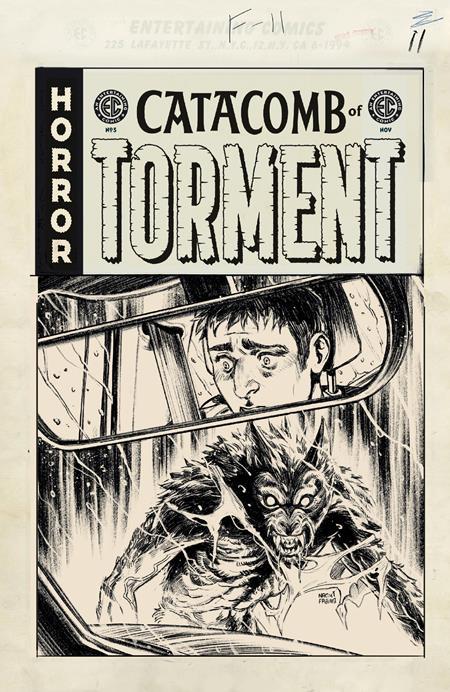 EC CATACOMB OF TORMENT #5 CVR D INC 1:20 NAOMI FRANQ B&W ARTIST EDITION VAR