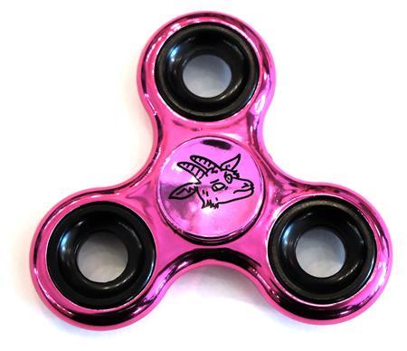 SILVER SPROCKET FIDGET SPINNER