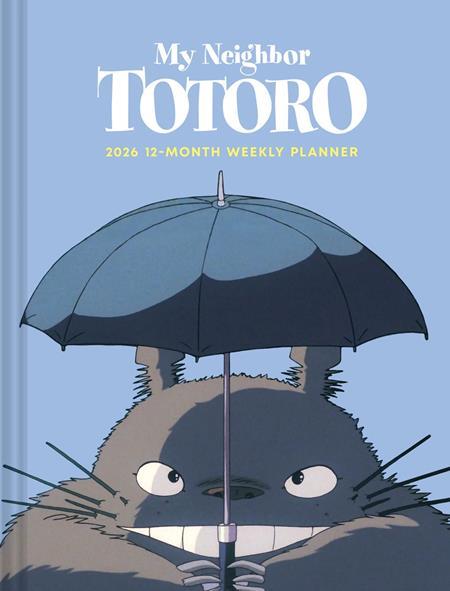 STUDIO GHIBLI MY NEIGHBOR TOTORO 2026 12 MONTH WEEKLY PLANNER HC Previously Offered thru Other Distributors