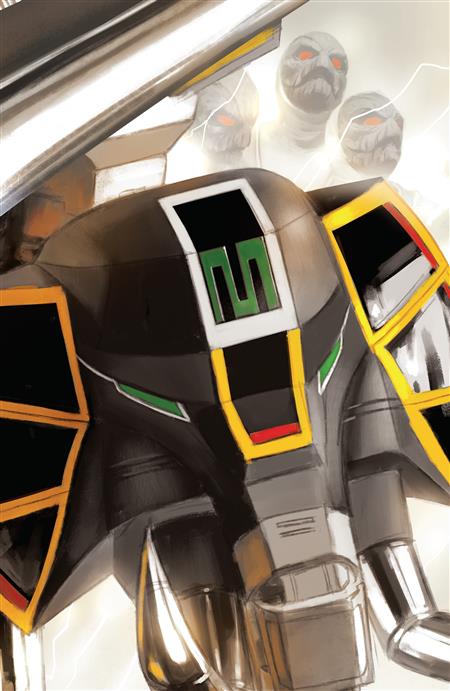 MIGHTY MORPHIN POWER RANGERS (2026) #6 C MEGAZORD CARD STOCK CONNECTING VARIANT (FULL ART MERCADO)
