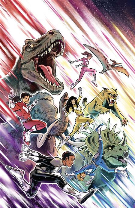 MIGHTY MORPHIN POWER RANGERS (2026) #6 E FOIL VARIANT (FULL ART FOIL DI GIANFELICE)