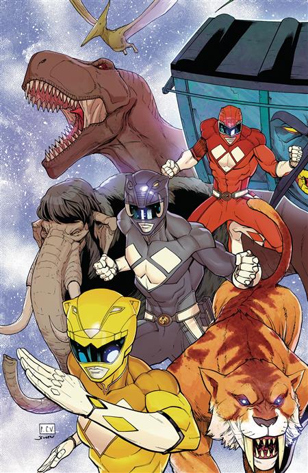 MIGHTY MORPHIN POWER RANGERS (2026) #6 F 1:10 INCV FOIL VARIANT (FULL ART FOIL SEVY)