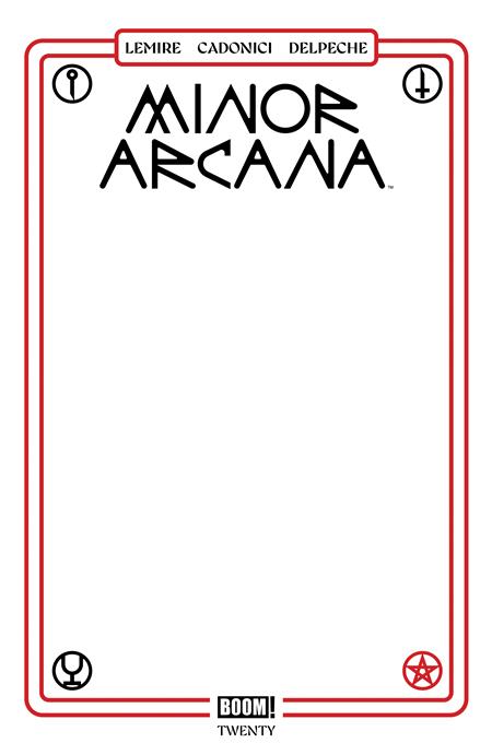 MINOR ARCANA #20 C BLANK SKETCH VARIANT