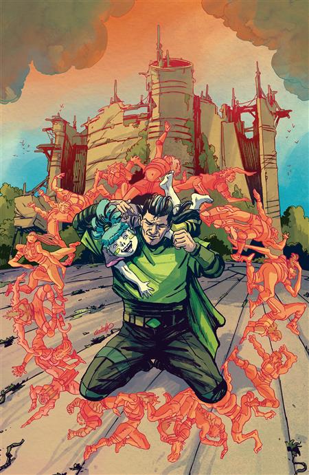 POWER RANGERS GREEN #4 E 1:10 INCV FOIL VARIANT (FULL ART FOIL VARGAS)