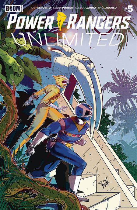 POWER RANGERS UNLIMITED #5 B VARIANT (DRESSED CARLINI)