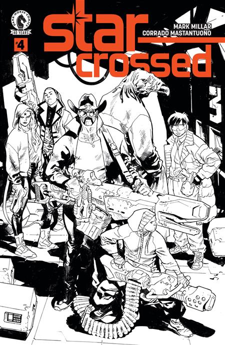 STAR-CROSSED #4 (CVR B) (B&W) (STUART IMMONEN) (MR)