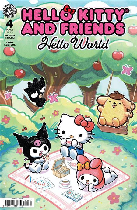 HELLO KITTY AND FRIENDS HELLO WORLD! #4 VARIANT RI 1:10 (SAOWEE)