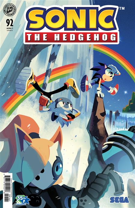 SONIC THE HEDGEHOG #92 VARIANT RI 1:15 (FOURDRAINE)