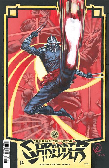 TEENAGE MUTANT NINJA TURTLES SHREDDER #14 VARIANT B (RUDY)