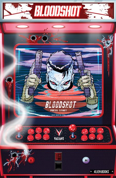 VALIANT BEYOND BLOODSHOT #8--TOY SOLDIERS #2 FINALE VARIANT B (GRIFFIN FULL ART ARCADE VARIANT) (MR)