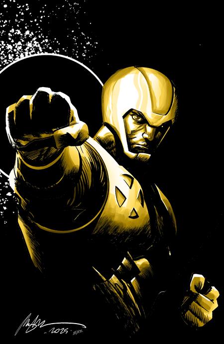 X-O MANOWAR BLACK WHITE & GOLD #2 VARIANT C (ALBUQUERQUE FULL ART) (MR)