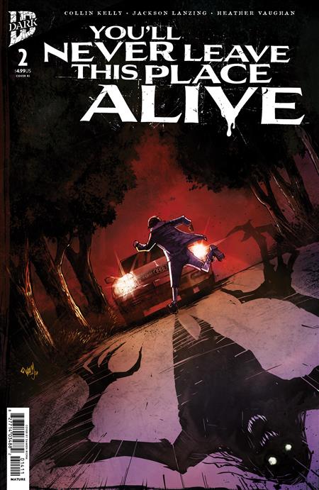 YOU'LL NEVER LEAVE THIS PLACE ALIVE #2 VARIANT RI 1:10 (DAMIEN WORM) (MR)