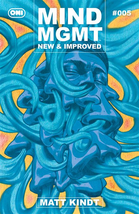MIND MGMT NEW & IMPROVED #5 COVER C MIKE DEL MUNDO FULL ART 1:10 VAR