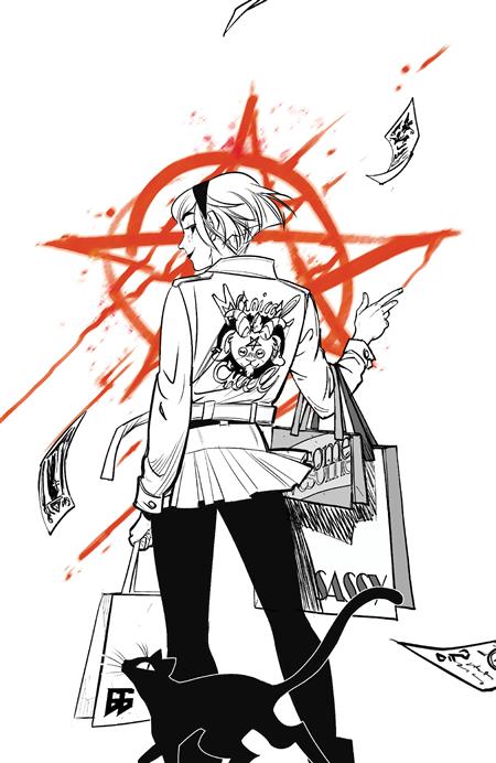 SABRINA THE TEENAGE WITCH #2 COVER G ELEONORA CARLINI B&W 1:100 VAR