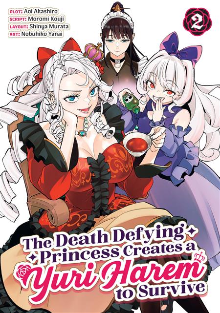 THE DEATH DEFYING PRINCESS CREATES A YURI HAREM TO SURVIVE GN VOL. 2 (MR)