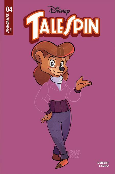 TALESPIN #4 CVR C CARLO LAURO COLOR BLEED VAR
