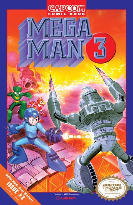 MEGA MAN GEAR MASTERS #3 (OF 5) CVR D INC 1:5 GENZOMAN VAR
